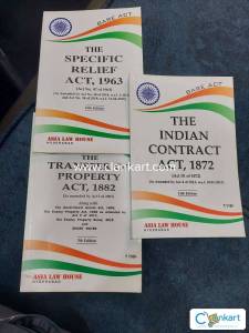 Bare Acts - ToPA, Indian Contracts Act and Specific Relief Act