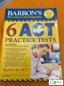 Barrons 6 ACT Practice Test