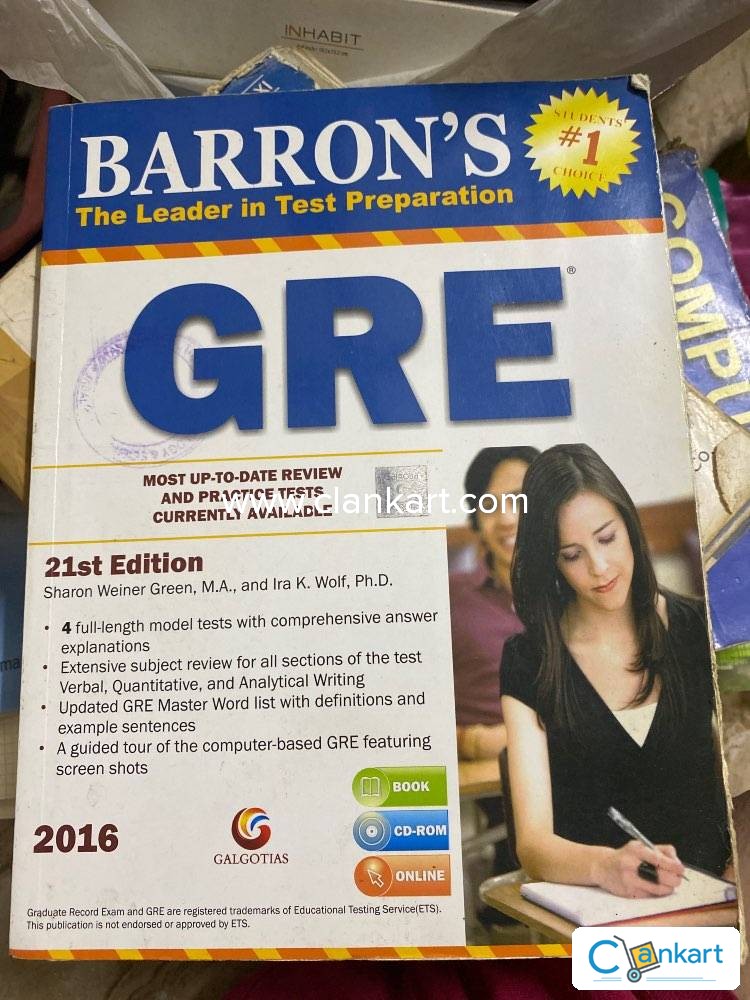 'Barron's　21/e　PB.'　Condition　At　Buy　Book　In　GRE　2016,　Excellent