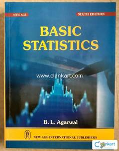 Basic Statistics 6th Edition Book for Higher Studies