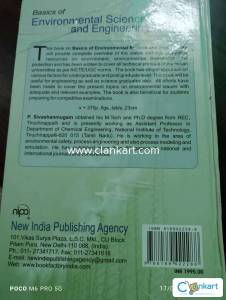 Basics of Environmental science and engineering for Bsc agriculture