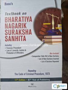Basu's Bharatiya Nagrik Suraksha Sanhita (BNSS)