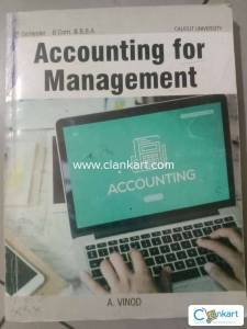 B.com,BBA 5th sem Accounting for management