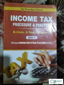 Bcom 2nd year Income tax book