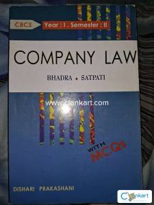 B.com Company Law Book