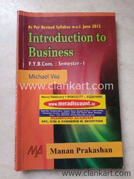 Bcom Semester 1 textbooks