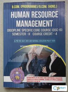 B.com (hons) Human Resource Management