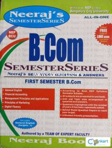 Bcom scanner, 1st sem, nep syllabus, under bcu university