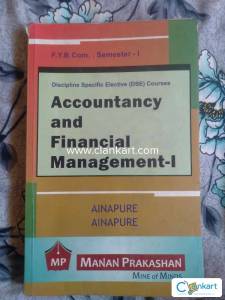 Bcom sem 1 accounts text book manan prakashan
