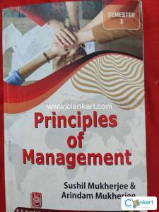 Bcom sem 1 management book for sale