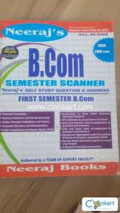 Bcom semester book