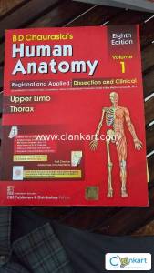 Bd Chaurasia anatomy VOLUME 1 EDITION 8th