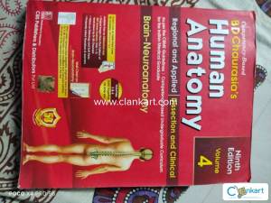 Bd chaurasiya human anatomy volume 3&4 9th edition