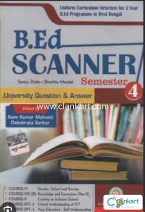 B.ed scanner 4th semester