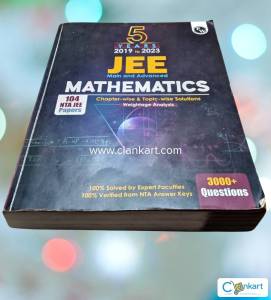 Best 5 year mathematics pyq book by pw