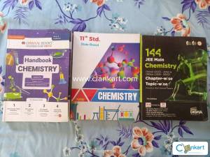 Best CHEMISTRY Class 11 and 12 exam preparation books