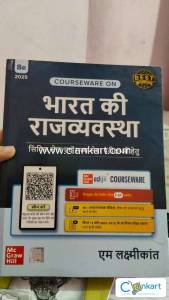 Bharat ki rajvyavastha by M lakshmikant 8th edition Hindi medium