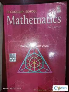 Bharati Bhawan. Maths book for class 9.