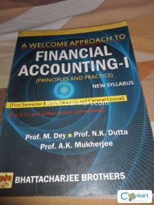 Bhattacharjee Brothers Financial Accounting for Sem I, B.com Honours