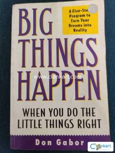 Big things happen when you do the little things right