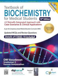 Biochemistry by DM Vasudevan