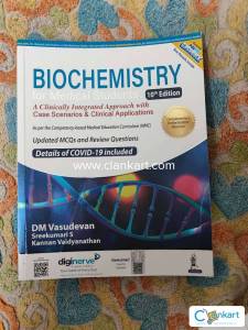 Biochemistry by Vasudevan