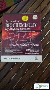 Biochemistry for medical student VASUDEVAN 9TH EDITION