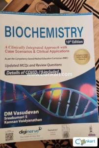 Biochemistry text book (vasudevan)