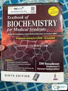Biochemistry textbook(9th edition)