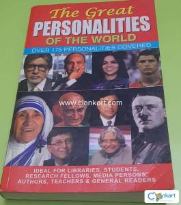 Biography Of Great Personality The Great Personalities of the World
