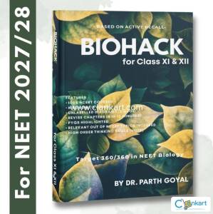 Biohack : For NEET UG : Class XI & XII Biology