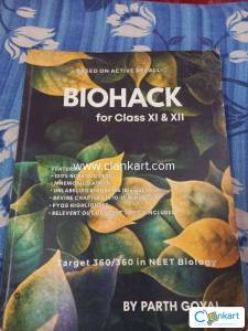 Biohack for class 11th and 12th (coloured edition- 2023)