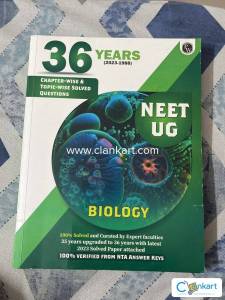 Biology 36 years pyqs, Neet(UG)