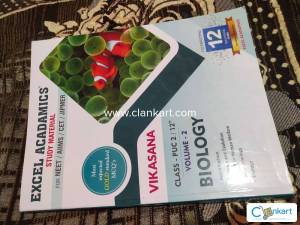 Biology Excel material for class 12