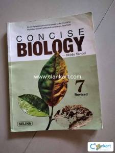 Biology concise -middle school grade 7 revised selina
