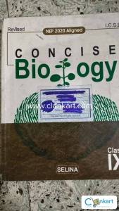 Biology concise selina class 9 icse textbook