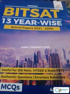 Bitsat 13 year wise solved papers 2021-09