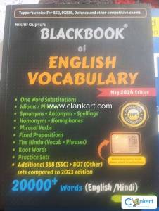 Black book of English vocabulary