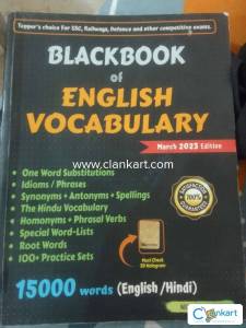 Blackbook of English Vocabulary