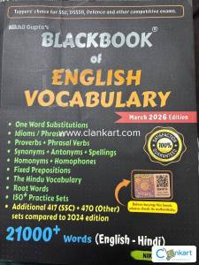 Blackbook of English vocabulary