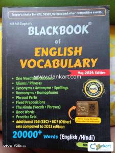 Blackbook of english vocabulary