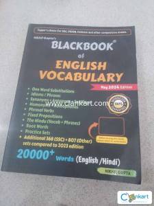 Blackkbook of english vocabulary