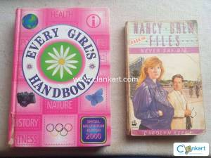 (Book Bundle) Every Girl's handbook and Nancy Drew Files