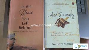 Book combo - In the silence you left behind & I died too early