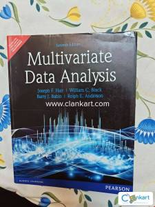 Multivariate data analysis