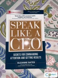 Book for sale - speak like a CEO