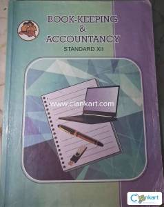 Book-keeping  and accountability Textbook  class 12