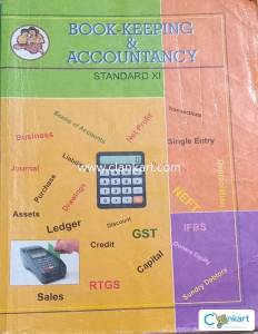 Bookkeeping & Accountancy textbook: 11th Standard Commerce