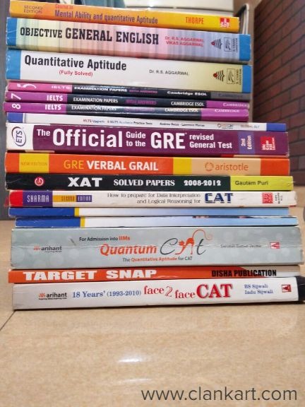 Books - GRE IELTS SAT PSAT CAT XAT SNAP