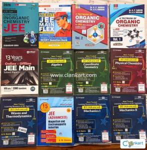Books for JEE MAIN & ADVANCED(individual or bulk sale)